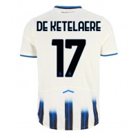 Atalanta Charles De Ketelaere #17 Vonkajší futbalový dres 2025-26 Krátky Rukáv